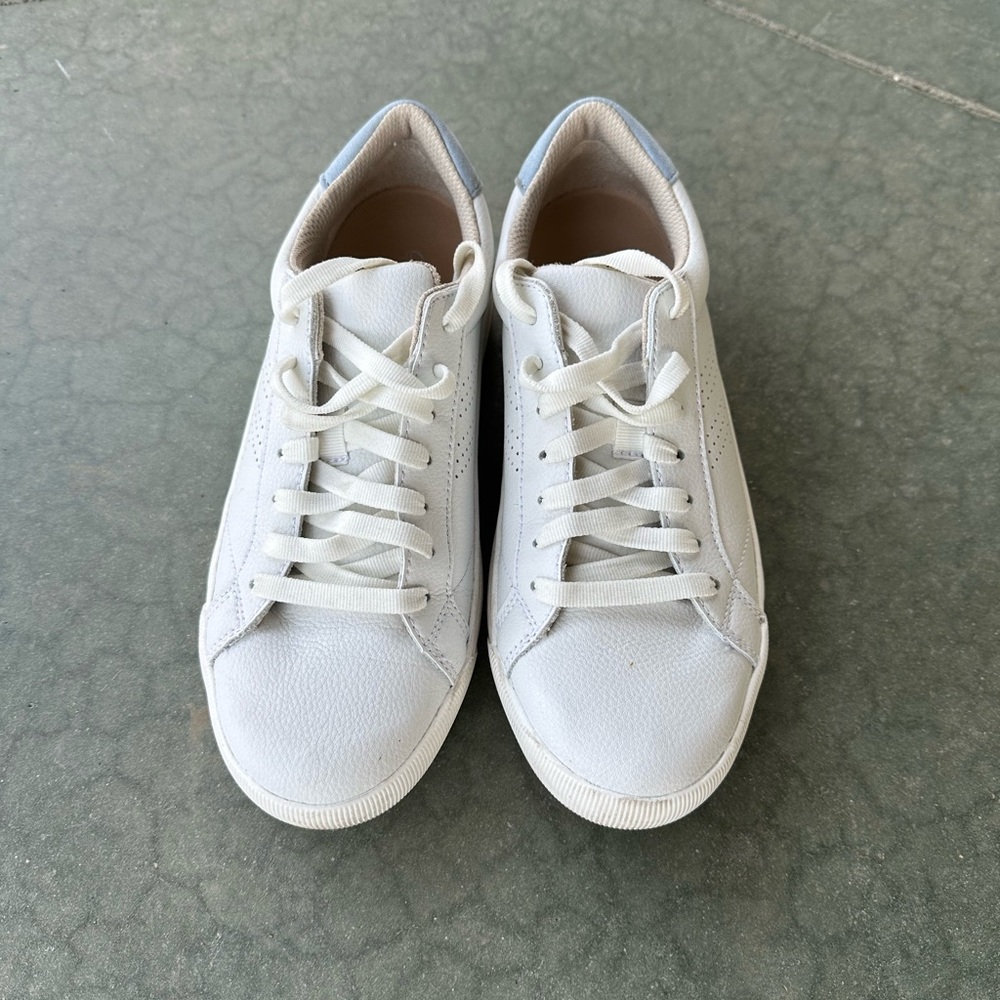 White Leather Sneakers